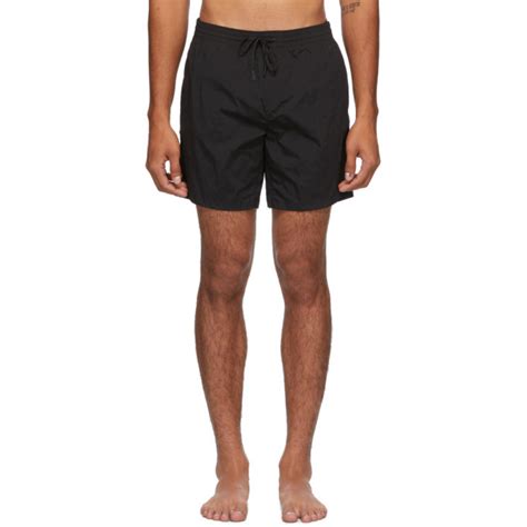 fendi swim shorts - black - boardshorts|Fendi reactive swim shorts.